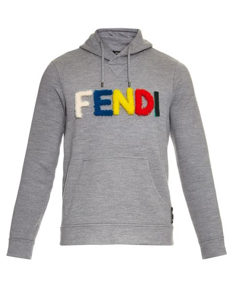 mens fendi monster crewneck|Fendi Sweatshirts for Men .